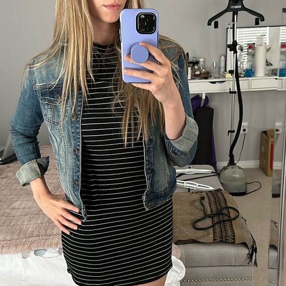 Smart set rustic denim jacket - Picture 1 of 4